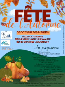 programme fête de l'automne Aumontzey